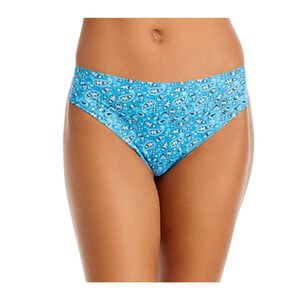 Aqua Stretch Thong Turquoise Bandana Size M 2128